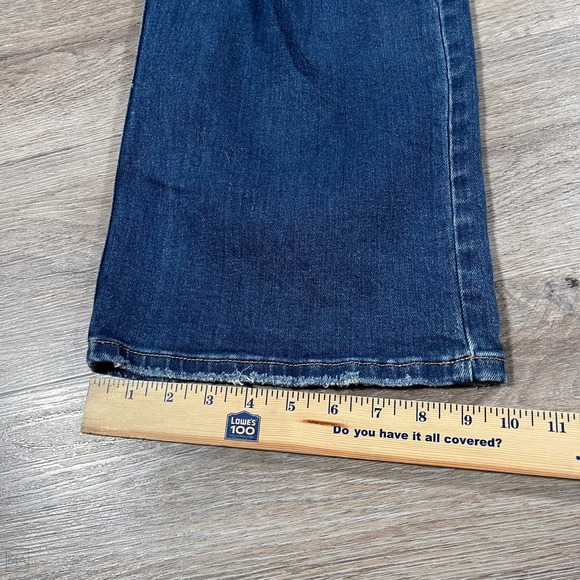 Flying Monkey Women's Jeans High Rise Wide Leg Stretch Denim Casual 27 Blue - Picture 6 of 7